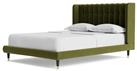 Swoon Kipling Kingsize Velvet Bed Frame - Fern Green