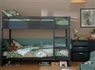 Habitat Rico Bunk Bed Frame With 2 Mattress -Blue