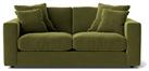 Swoon Althaea Velvet 2 Seater Sofa - Fern Green