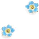 Bill Skinner Blue Spring Flower Stud Earrings