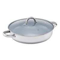Cooks Professional 30cm Stainless Steel Saut Pan with Side Handles