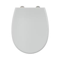 Bemis Click and Clean Plastic Soft Close Silent Toilet Seat - White