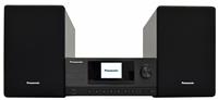 Panasonic SC-PMX112E-K Micro System with CD, DAB+, FM Radio & Bluetooth - Black