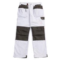 Scruffs Worker Plus Trousers White - 32 Regular