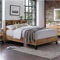 Julian Bowen Bali Double Bedframe - Light Oak