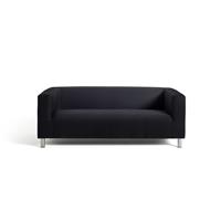 Argos Home Moda Fabric 3 Seater Sofa - Black