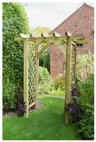 Forest Garden Ultima Pergola Arch with 2 Side Panels