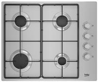 Beko HIBG64120SX 60cm Gas Hob - Stainless Steel