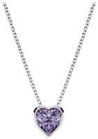 Radley Sterling Silver Cubic Zirconia Heart Necklace