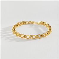 Revere Gold Plated Sterling Silver Belcher Bracelet