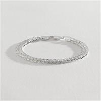 Revere Sterling Silver Double Curb Chain Bracelet