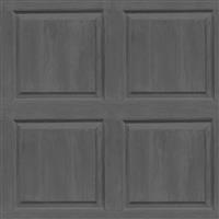 Arthouse Washed Panel Charcoal Wallpaper