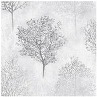 Arthouse Wonderland Mono Wallpaper