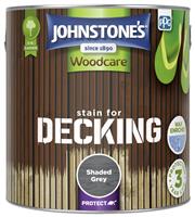 Johnstone's - Decking Woodstain - Shaded Grey - 2.5L