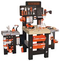 Smoby Black + Decker Toy Workbench Mega Centre