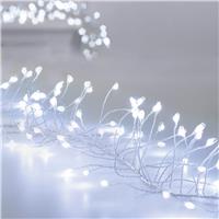 Premier Decorations White Garland Christmas Lights