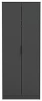 Verona 2 Door Wardrobe - Grey