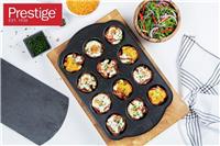Prestige Aerolift 6 Cup Carbon Steel Muffin Tin