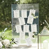 Ginger Ray Acrylic Table Plan