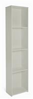 Argos Home Malibu Narrow Bookcase - Grey