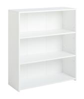 Argos Home Malibu Short Bookcase - White