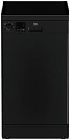 Beko DVS04020B Slimline Dishwasher - Black