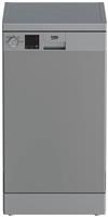 Beko DVS04020S Slimline Dishwasher - Silver