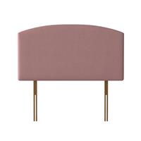 Silentnight Selene 135 Velvet Double Bed Headboard - Pink