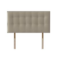 Silentnight Hayez Woven Double Bed Headboard - Sandstone