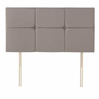Silentnight Arezzo Velvet Kingsize Headboard - Mink