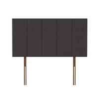 Silentnight Brescia Woven Double Bed Headboard- Charcoal