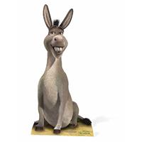 Star Cutouts Shrek Donkey Cardboard Cutout