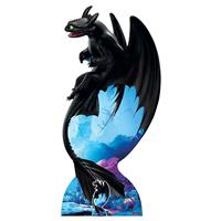 Star Cutouts Toothless Night Dragon Cardboard Cutout