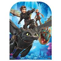 Star Cutouts Stand In Dragon Cardboard Cutout