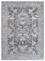 Homemaker Traditional Grey Blush Short Pile Rug - 150x80cm