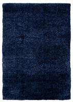 Homemaker Supersoft Plain Navy Shaggy Rug - 170x120cm