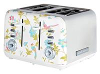 Laura Ashley VQSBT583WSUK 4 Slice Toaster - White