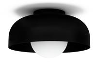 Habitat Modern Globe Metal Bathroom Ceiling Light - Black