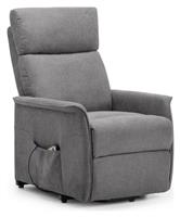 Julian Bowen Helena Fabric Rise & Recline Chair - Charcoal