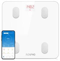 Renpho Smart Bathroom Scales - White