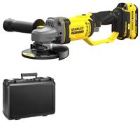 Stanley Fatmax 2Ah V20 Cordless Angle Grinder - 18V
