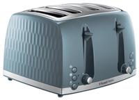 Russell Hobbs 26073 Honeycomb 4 Slice Toaster - Grey