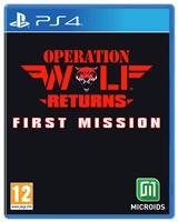 Operation Wolf Returns: First Mission PS4 Game