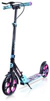 Zinc Verge Pro Foldable Big Wheel Scooter - Pink & Blue