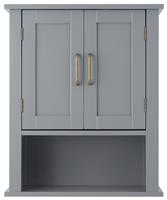 Teamson Home Mercer 2 Door Cabinet - Grey