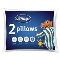 Silentnight Essentials Rolled Soft Pillow - 2 Pack