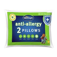 Silentnight Anti-Allergy Medium/ Soft Pillow - 2 Pack