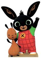 Star Cutouts Bing and Flop Star Mini Cardboard Cutout