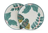 Habitat x Kew Set of 2 Ceramic Side Plate