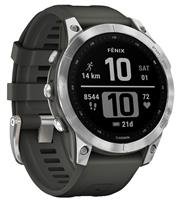 Garmin Fenix 7 Smart Watch - Silver & Graphite
